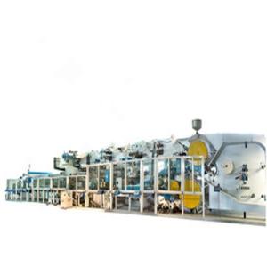 Quality Ultrasonic Automatic Hot Selling Professional Italy technology Exported I shape Adult diaper machine wholesale