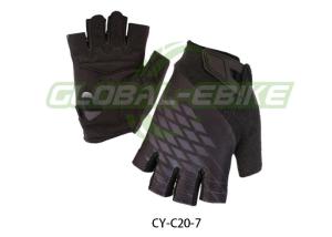 Quality Breathable Black Anti Slip Professional Cycling Gloves for Mountain and Road Biking wholesale