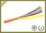 12 Core Multimode Indoor Fiber Optic Cable PVC Jacket Orange Color