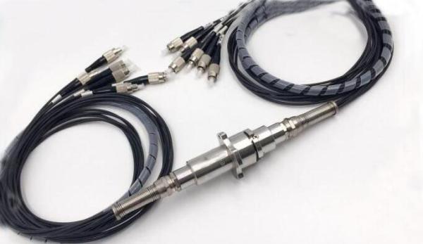 IP54 Fiber Optic Rotary Joint Multi - Channels 300rpm Speed 850~1550nm