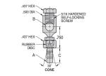 Professional Rotary Swivel Joint DC Control Swivel Series Low Carbon Steel
