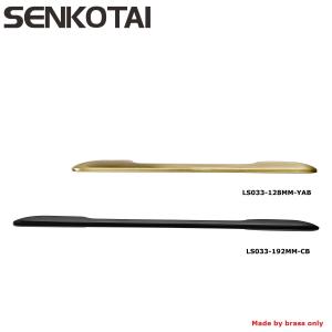 Quality Modern Cabinet handle brushed bronze for wardrobe furniture handle wholesale