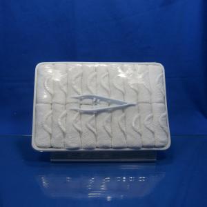 Quality White 100% Cotton Airline Disposable Hot Towel wholesale