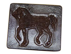 Quality Embossed Jeans Leather Patches , Personalized Clothing Labels wholesale