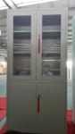 Glaass and steel door steel cupboard for storage document,Knocked down structure