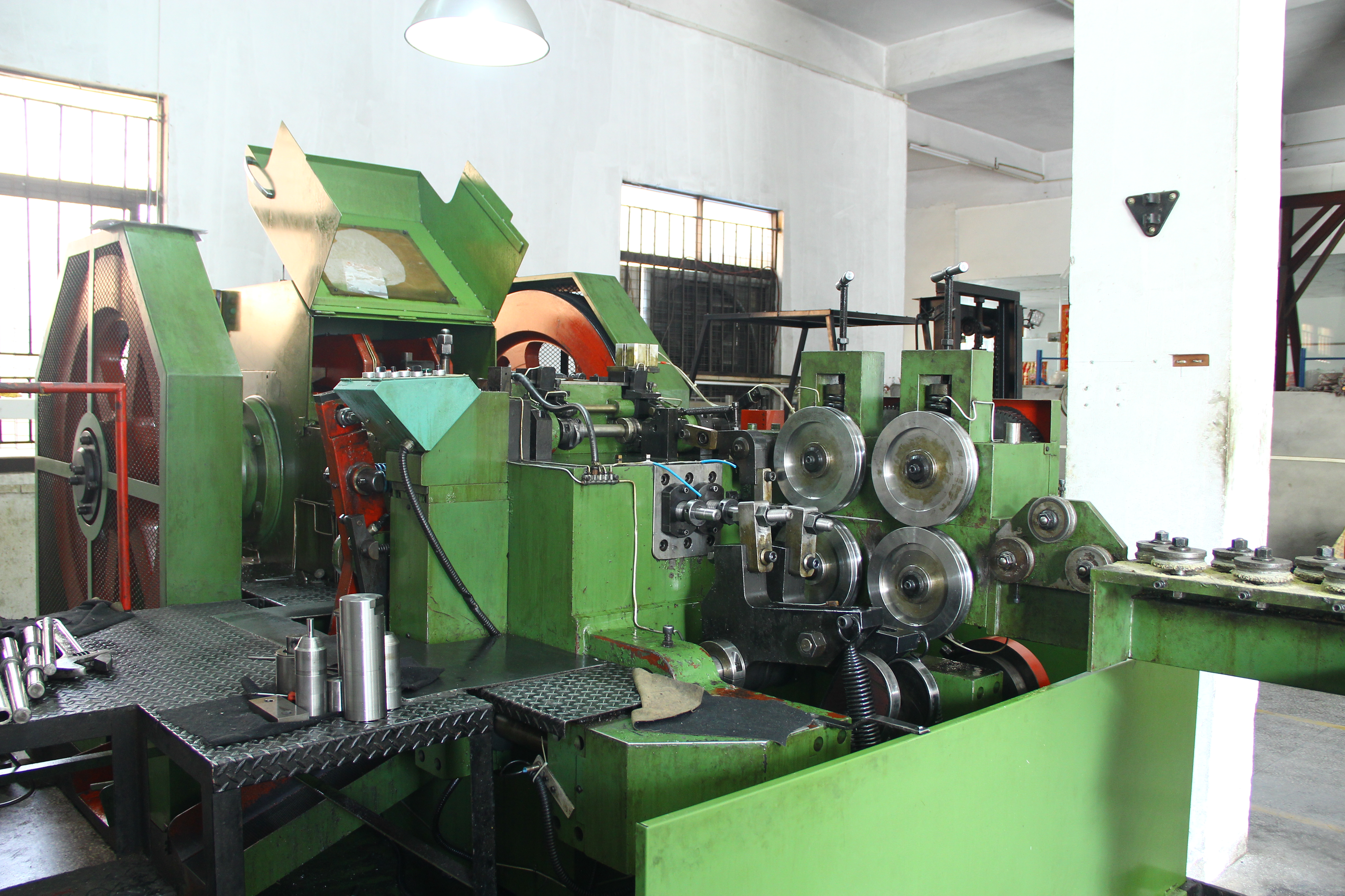 Multi-position cold forging