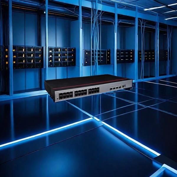 S5732-H24S6Q Managed Network Switch 24 100M/1G Ethernet Ports 4 25GE SFP28 2