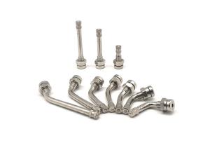 Quality O Ring Nickel Plated Clamp In Valve Stem , Brass Tire Valve TR543D For Trucks wholesale