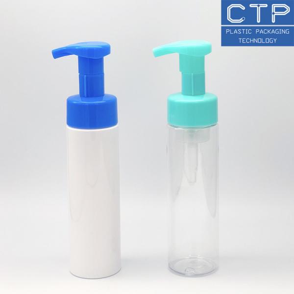 Cheap Empty Bottle Use Face Cleanser Pump , Skincare 100ml Pump Dispenser for sale