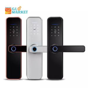 China WiFi Smart Door Lock Waterproof Tuya App Control Fingerprint Password Unlock on sale