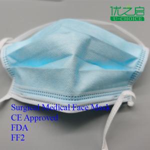 Quality Latex Free Disposable Mouth Mask , Environmental Friendly Face Mask Surgical Disposable wholesale