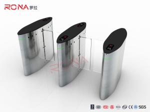Quality CE Approved Sliding Barrier Gate Turnstile Intelligent Electric Entrance 30 Persons / Min wholesale