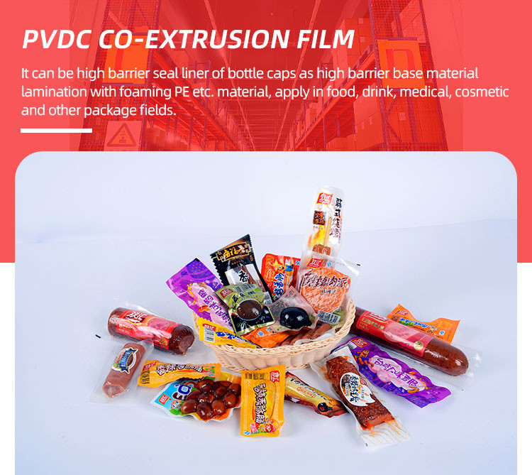 Custom Pvdc Pvc Pet Formshrink Co Extrusion Film Thermoforming Film Rolls
