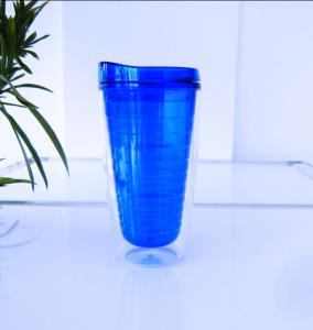 Quality 450ml double wall tumbler with straw wholesale