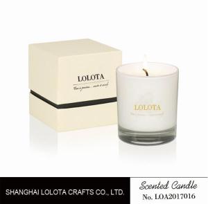 Quality Decorative Home Scented Candles , Natural Soy Candle Wax With Unique Fragrance wholesale