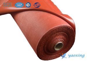Quality 1mm Fireproof Silicone Coated Fiberglass Fabric For Welding Blanket wholesale
