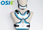 Adjustable Medical Orthosis Orthopedic Neck Brace White / Blue CE Certification