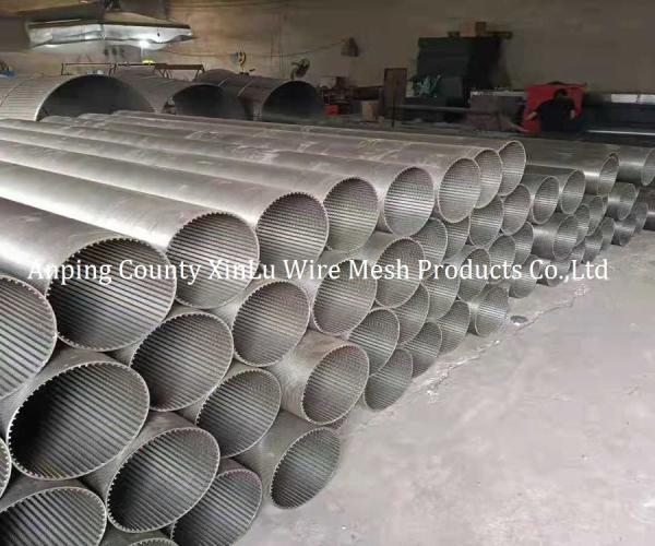 Paint Coating Wedge Wire Screen Filter Johnson Strainer Pipe Oil Pump Filter