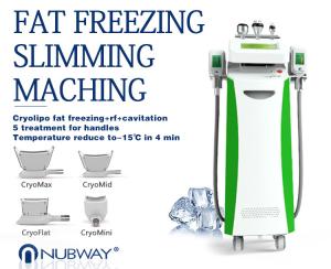 Quality Multifunctional double chin removal weight loss cryo cool sculpting cavitation rf machine wholesale