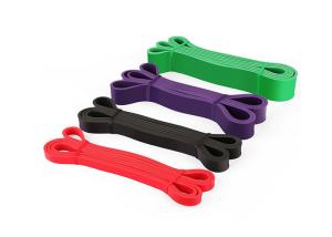 Quality 100% Natural Rubber Latex Fitness Stretch Band Customized Logo Available wholesale