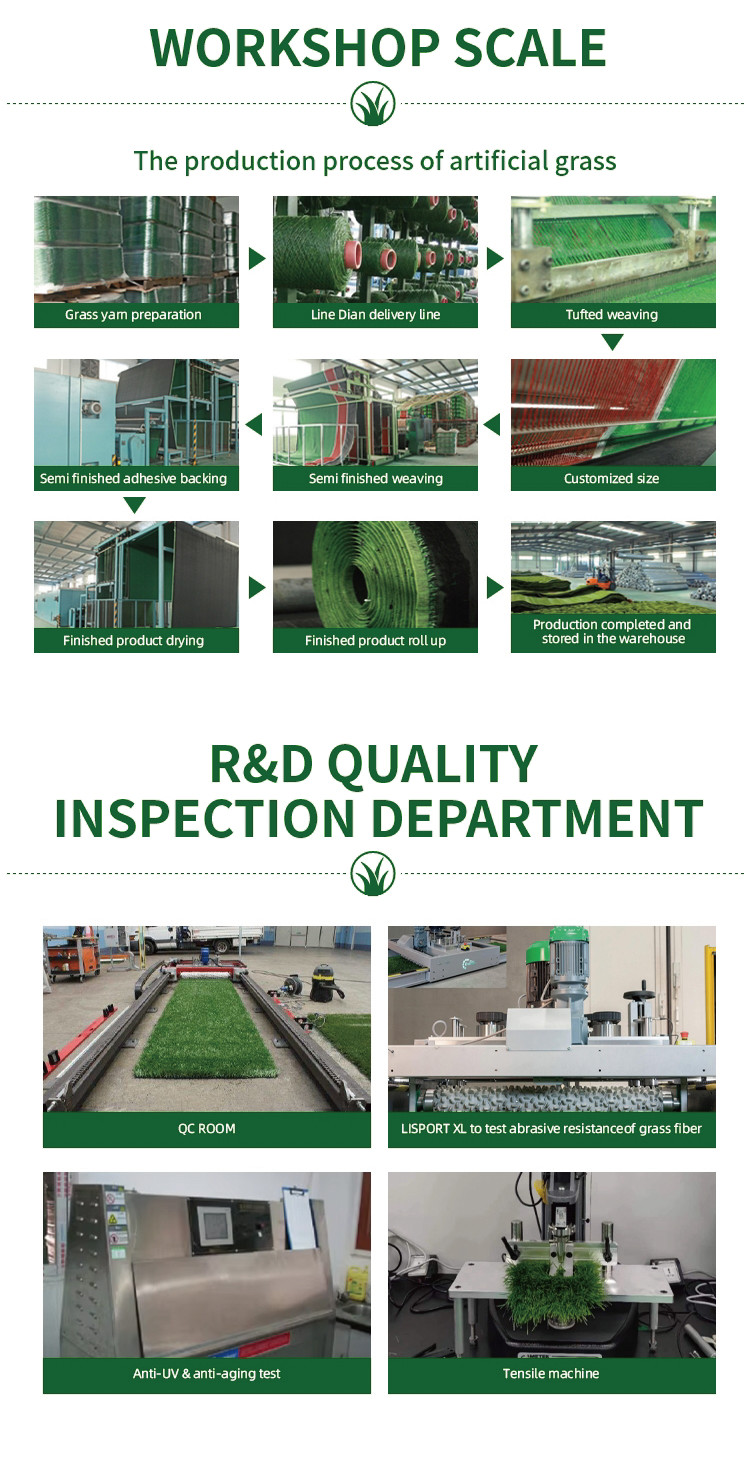 Weather Resistant Realistic Synthetic Turf for Soccer Stadiums High Performance Natural Looking Artificial Football Grass