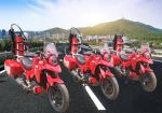 SUZUKI Fire Fighting Motorcycle Water Cooling Black And Red Color 250cc