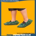 Customized Medical Booties Shoe Covers , Hospital CPE Shoe Cover Anti Static