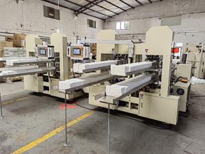 Quality Pneumatic Counting Paper Napkin Machine Automatic 115x115mm Folded Size wholesale