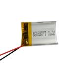 LP602535 3.7V 500mAh Lithium Polymer Battery with IEC62133 Certification and