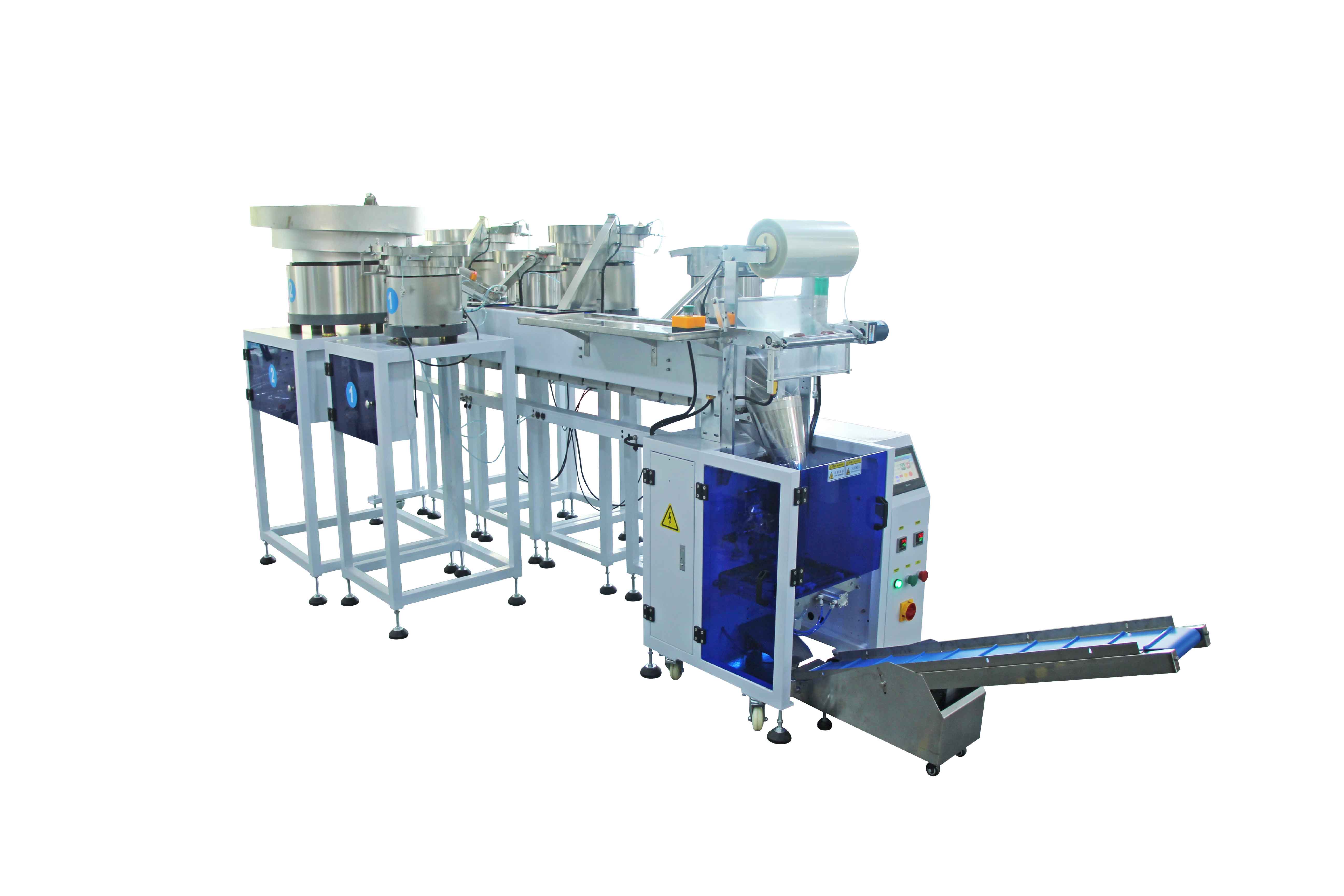 Manufacturer Direct Sale Automatic Equipment Screw Hardware Nut Mixing Horizontal Packing Machine