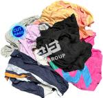 Multicolor Camisa Compactado 10 Kg Bags of rags 100% cotton rags trapo