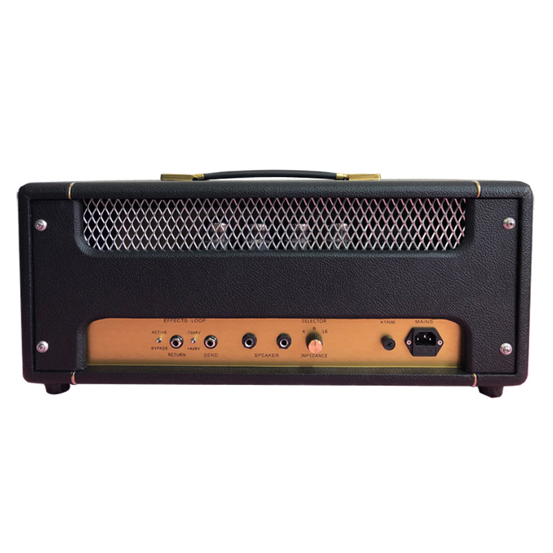 Custom JCM800 2204 MKII 50W Hand-Wired Tube Amp Head with Two Channel Clean Tone with Master Volume and Loop