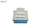 Cold Roll Steel Material Fiber Optic Cable Termination Box Din Rail Mounted