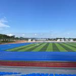 Low Maintenance Semi-Prefabricate Running Track 13mm/15mm Thickness