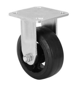 Quality 4 Inch Heavy Duty Castors Rubber Caster Wheels Iron Casters wholesale