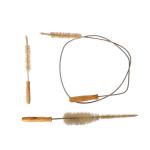 Pig Bristle Dairy Facility Cleaning Supplies Milk Liner Brush For Daily Cleaning
