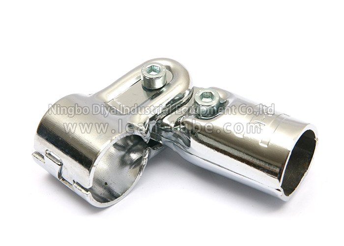 Electrophoresis Black Metal Pipe Connectors , Female Pipe Joint System