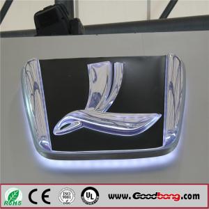 Quality high quality Vacuum Thermoforming Chrome Acrylic Car Brand Logo wholesale