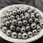Chrome Small Round Metal Balls , 52100 Solid Metal Ball 1.3505 G500 8.731MM 11