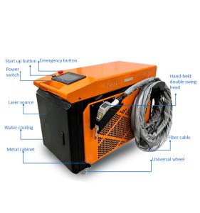 Quality 1500w 2000w 3000w Handheld Laser Welding Machine SUP 21S Laser Gun For 8mm Thick Metal wholesale