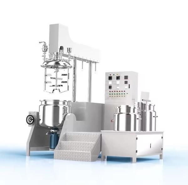 Lotion Vacuum Emulsifying Machine Cosmetic Petroleum Body Cream Vacuum