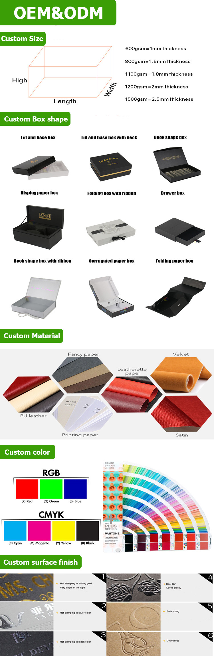 Luxury Custom Logo Black Magnetic Folding Heavy Oversize Hoodie Packaging Box Clothing