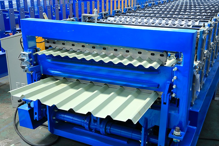 Metal Roofing Panel Double Layer Roll Forming Machine 12-15m/Min Capacity