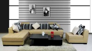 Quality leather living room sofa set0720# wholesale