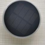 Solar Ground Lights, 8 LED Outdoor Solar Disk Lights, Waterproof In-Ground