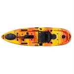 3.16m 1 Paddler Pedal Power Motor Fishing Kayak Outdoor Fishing Boat Plastic