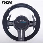 Round Shape Carbon Fiber Steering Wheel For Sporty Standard Size F10 F30 M1 M2