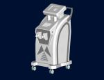Yag Laser Chest Depilation SHR Hair Removal , Breast Enhance 1064nm 532nm