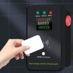 IP67 European Standard Swipe Card AC Wall Box Electric Car Charger Leakage