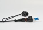 Professional DYS / OEM LC Armored Fiber Optic Cable Assemblies